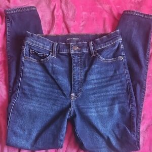 Lucky Brand Women's Dark Blue Skinny Jeans
